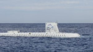 The US Coast Guard Certified Submarine at the Chankanaab dive site in Cozumel