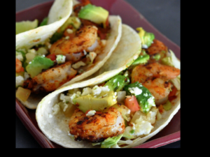 Shrimp tacos