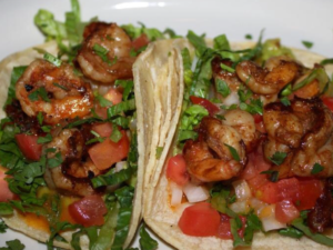 My shrimp tacos